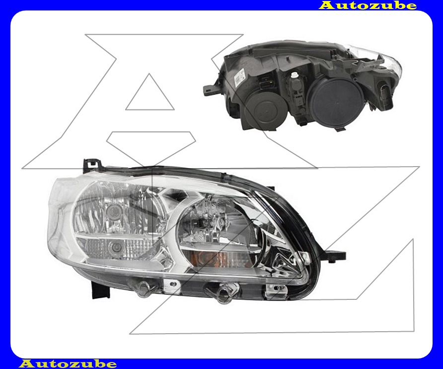 Fényszóró jobb (H7/H1/W5W) motorral  {VALEO}   /RENDELÉSRE/