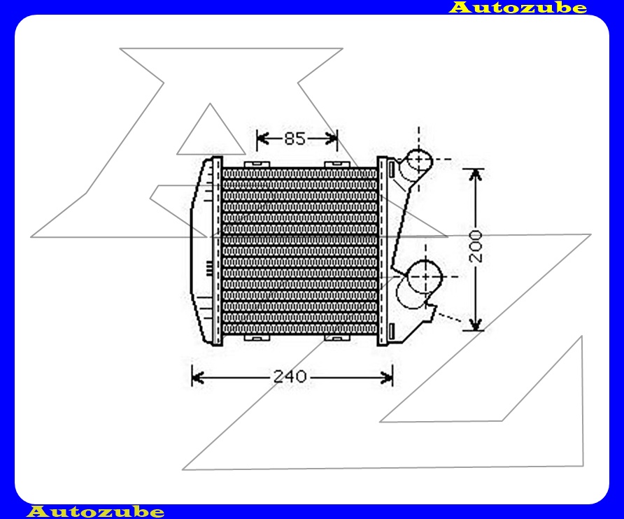 Intercooler, levegőhűtő 