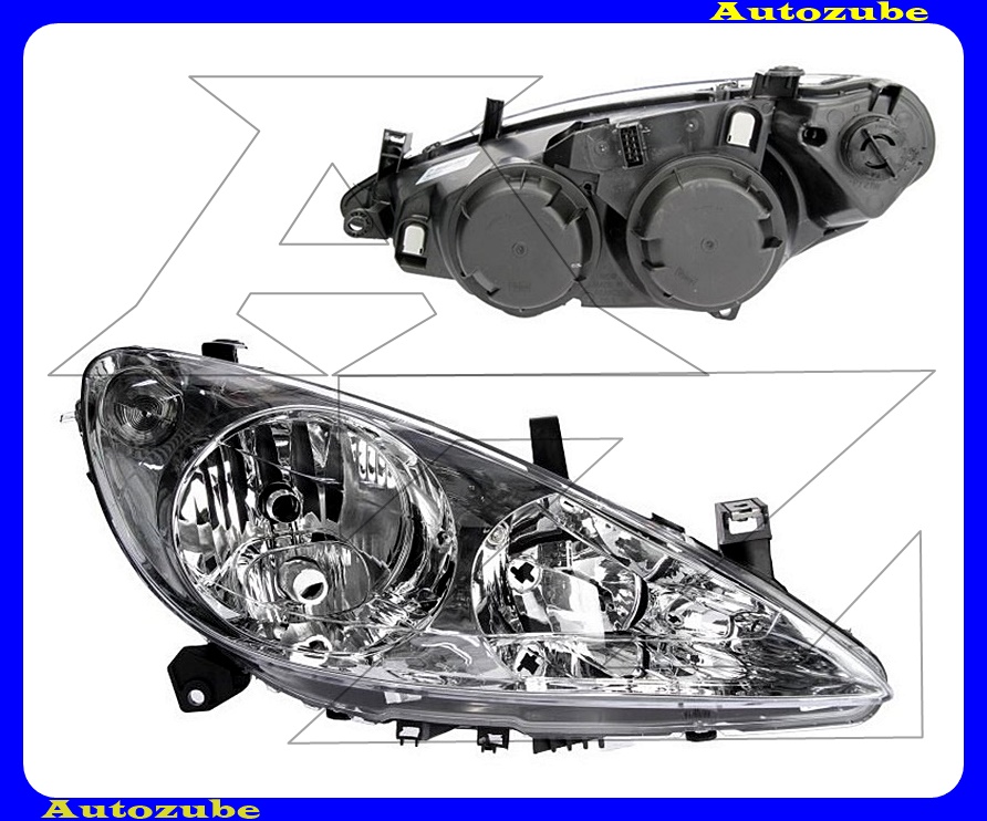 Fényszóró jobb ködlámpás (H7/H1/H1) motorral  {VALEO}   /RENDELÉSRE/