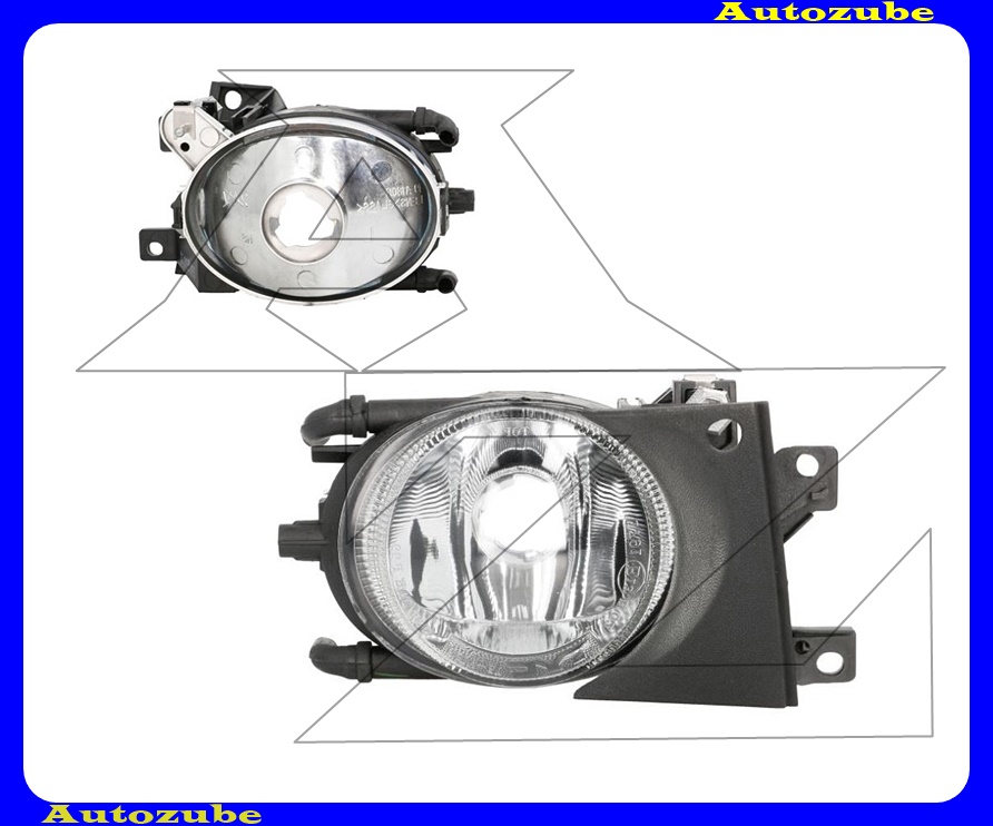 Ködlámpa jobb (H8)  {TYC}