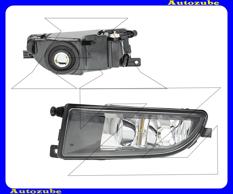 Ködlámpa bal (H8) statikus kanyarkövető  {TYC}