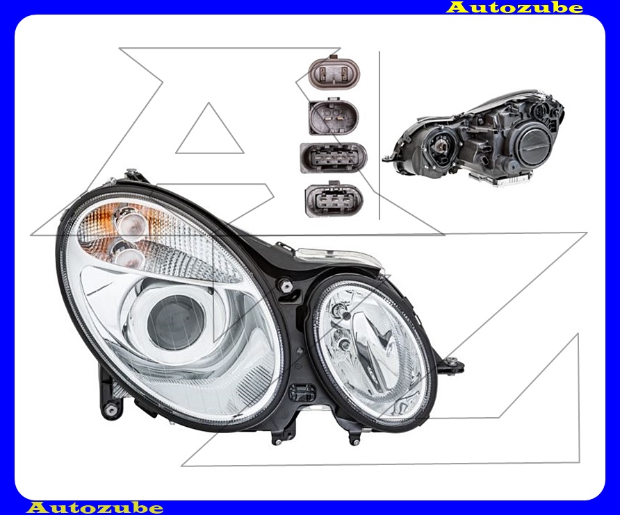 Fényszóró jobb Bi-XENON (D2S/H7/W5W/PY21W) komplett, motorral  {HELLA}  /RENDELÉSRE/