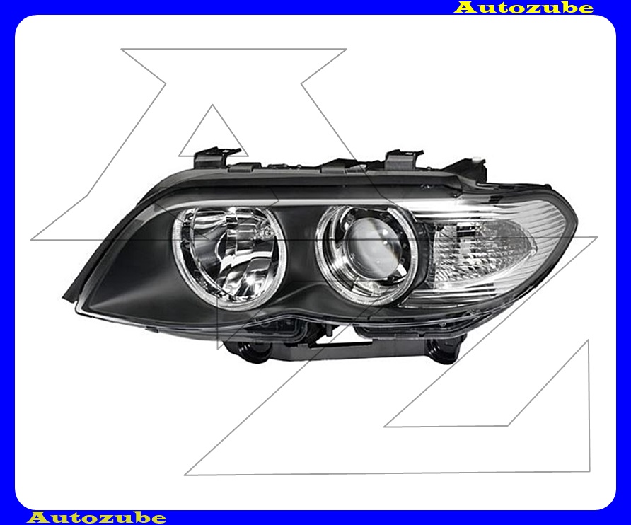 Fényszóró bal, fehér indexes (H7/HB3)  HELLA  /RENDELÉSRE/