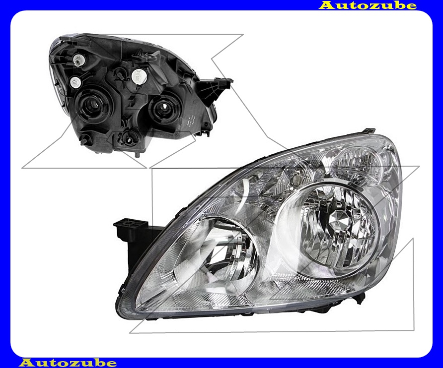 Fényszóró bal (2xH1) (motor nélkül)  {TYC}