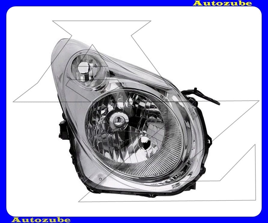 Fényszóró jobb (H4) motorral  {TYC}   /RENDELÉSRE/