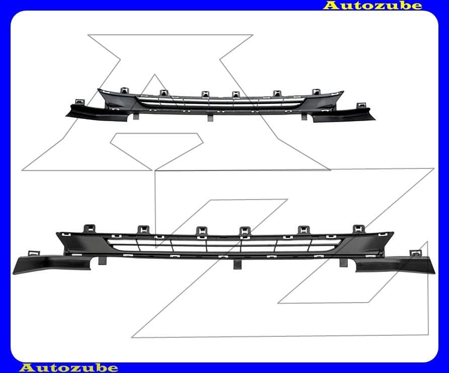 Első lökhárító rács középső alsó