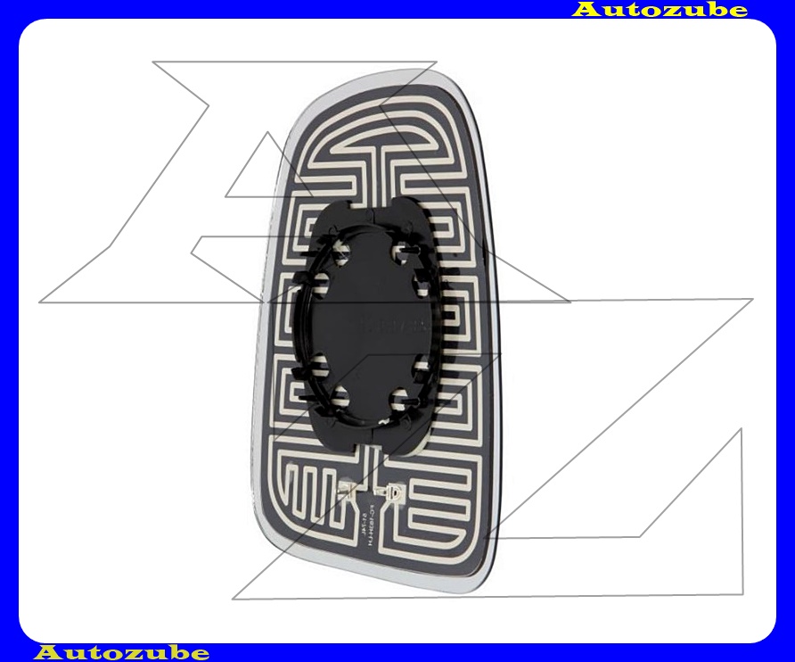 Visszapillantó tükörlap jobb, fűthető-domború (tartólappal)