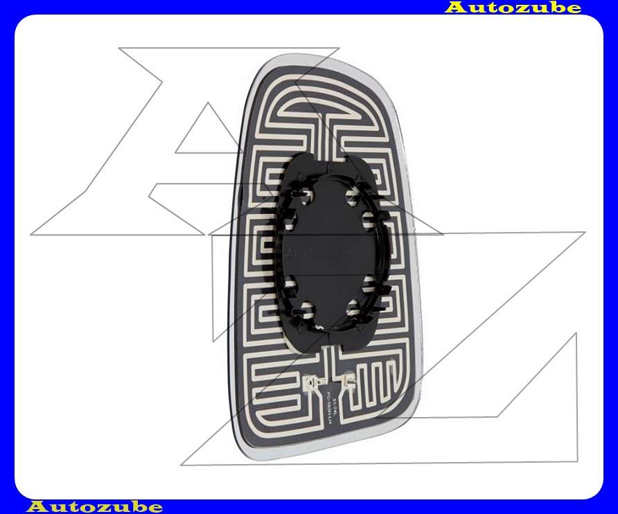 Visszapillantó tükörlap bal, fűthető-domború (tartólappal)