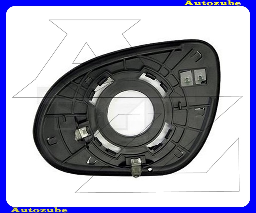 Visszapillantó tükörlap jobb, fűthető-domború 