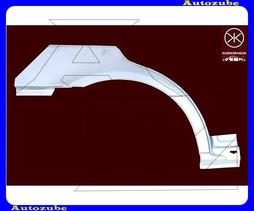 Hátsó sárvédő javítóív jobb 