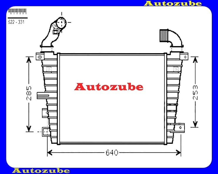 Intercooler, levegőhűtő 