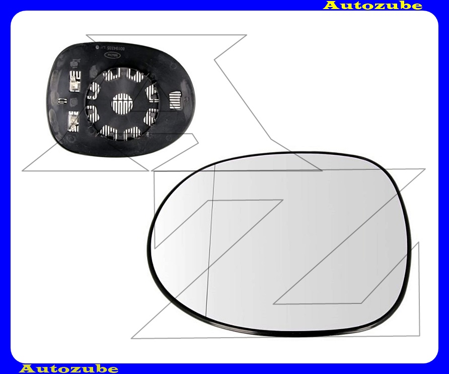 Visszapillantó tükörlap bal, fűthető-aszférikus (tartólappal)