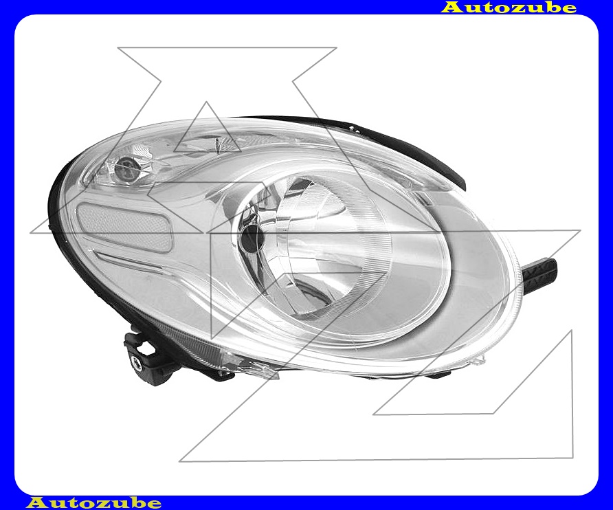 Fényszóró tompított jobb (H7) motorral  {DEPO}