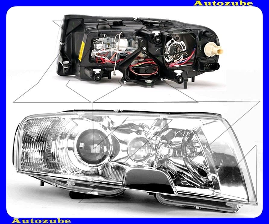 Fényszóró jobb XENON (D2S/H3) motorral (izzó és elektronika nélkül)  {DEPO}