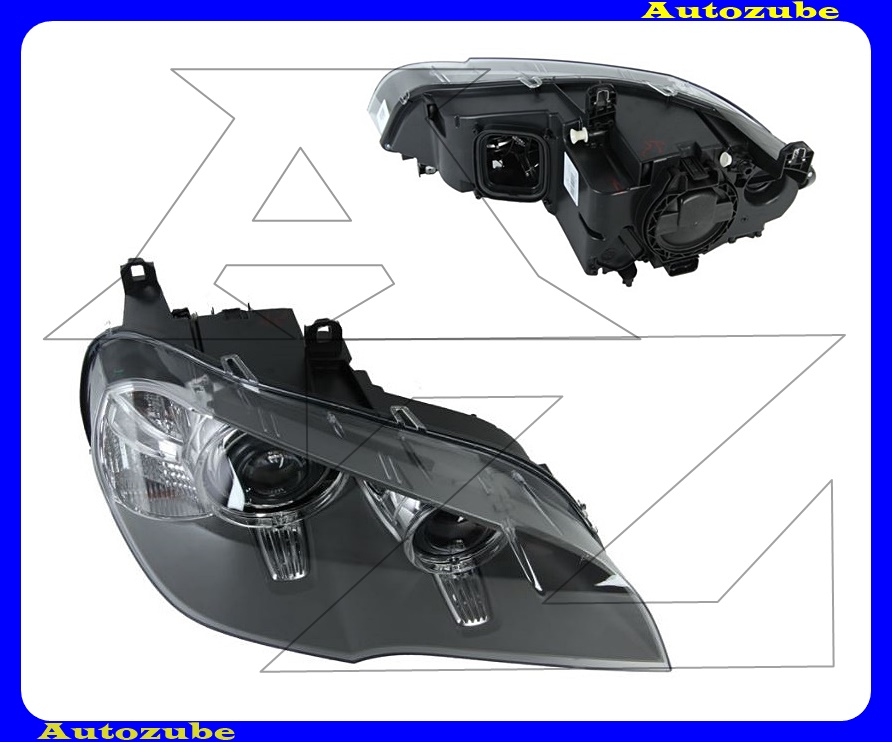 Fényszóró jobb Bi-XENON (D1S/H8) motorral (izzó és elektronika nélkül) {DEPO}