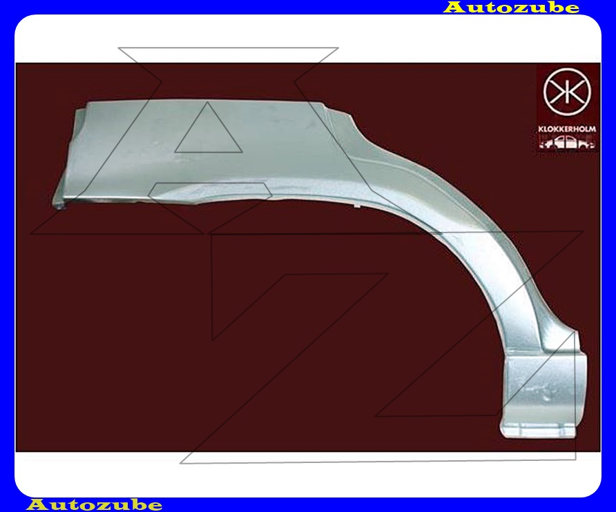 Hátsó sárvédő javítóív jobb {KLOKKERHOLM}