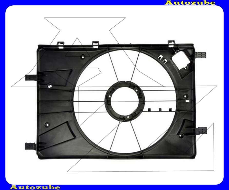 Hűtőventillátor keret (1.3CDTI/1.4/1.6/1.7CDTI/1.8)
