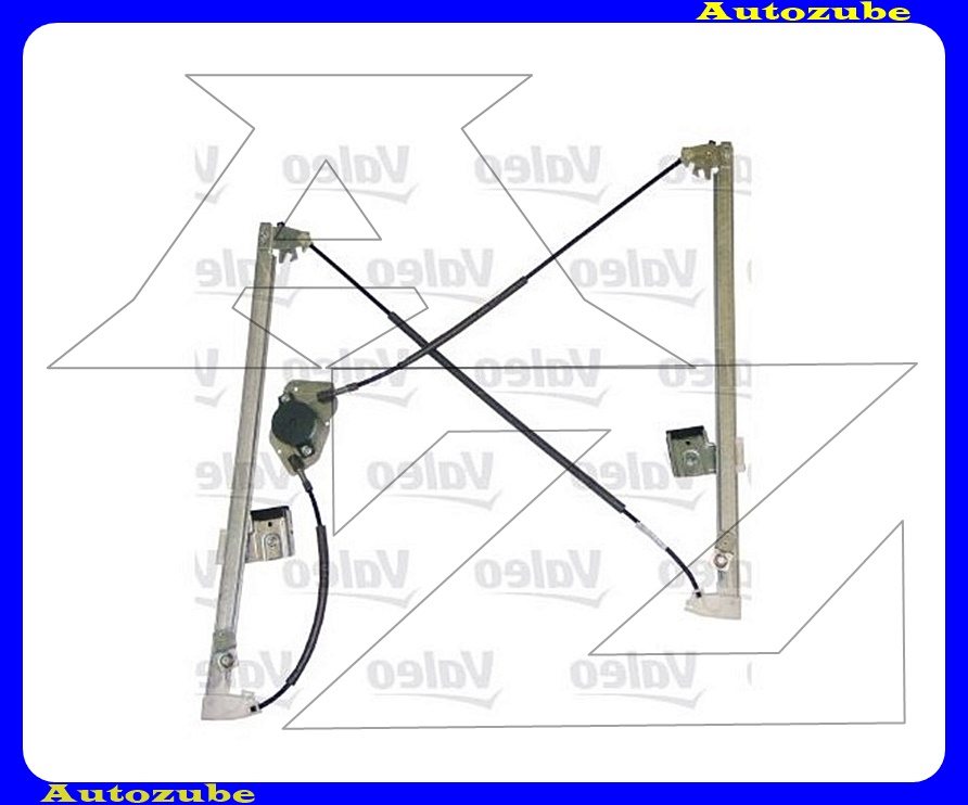 Ablakemelő szerkezet elektromos jobb első (motor nélkül)