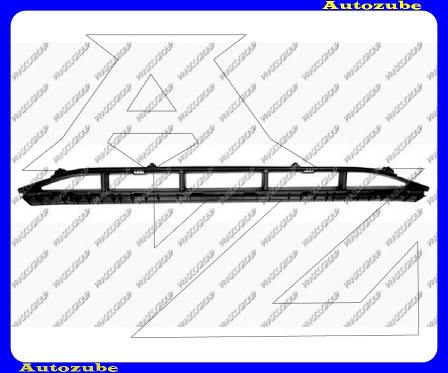 Első lökhárító rács középső alsó