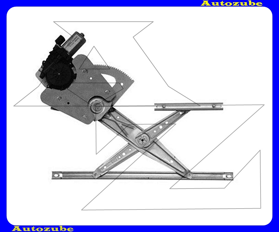 Ablakemelő szerkezet elektromos jobb első, motorral