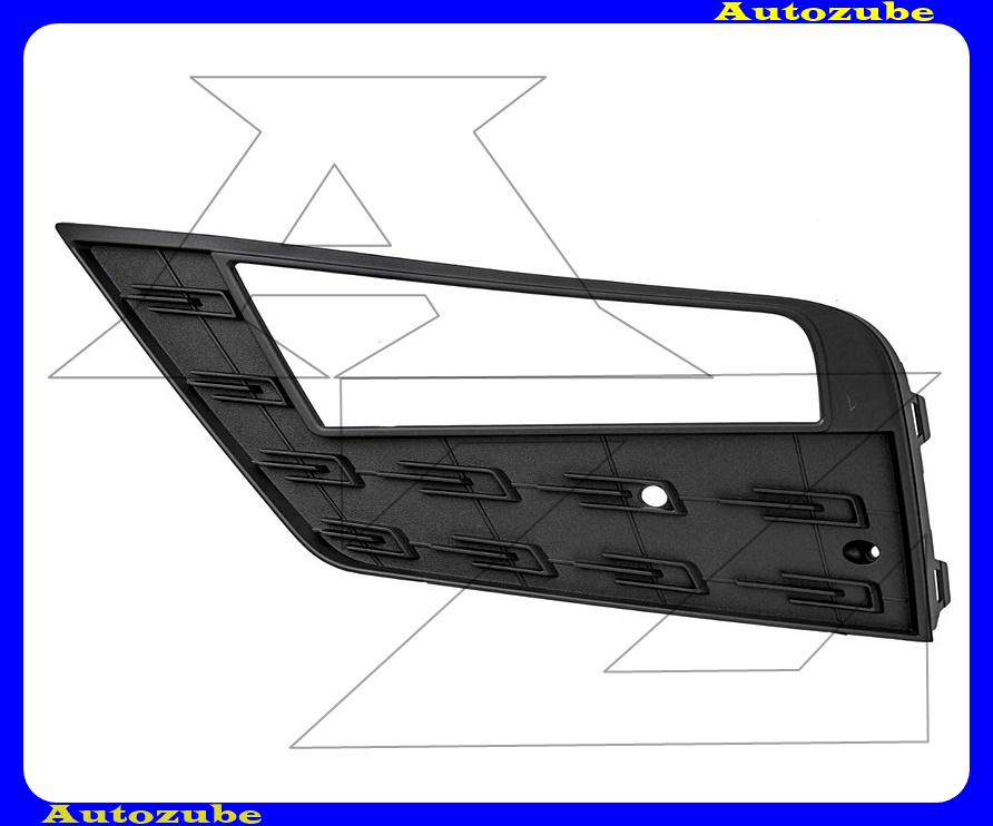 Első lökhárító rács bal, ködlámpás