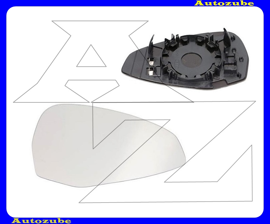 Visszapillantó tükörlap jobb, fűthető-domború (tartólappal)