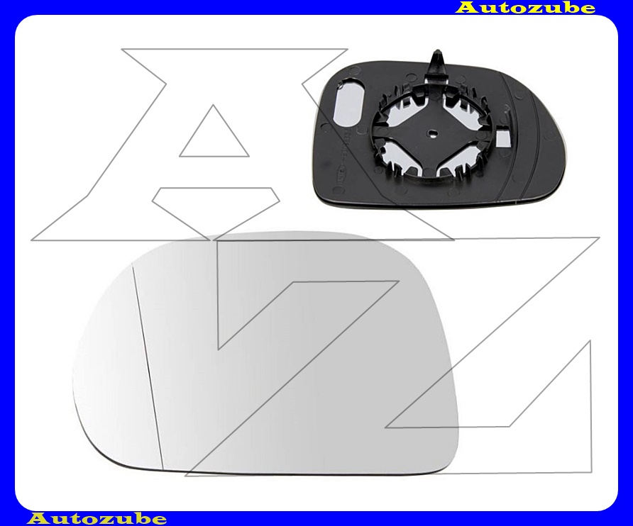 Visszapillantó tükörlap bal, aszférikus (tartólappal)