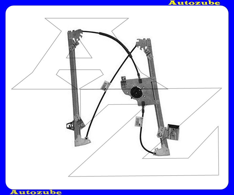 Ablakemelő szerkezet elektromos bal első (motor nélkül)