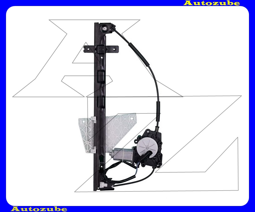 Ablakemelő szerkezet elektromos bal hátsó, motorral