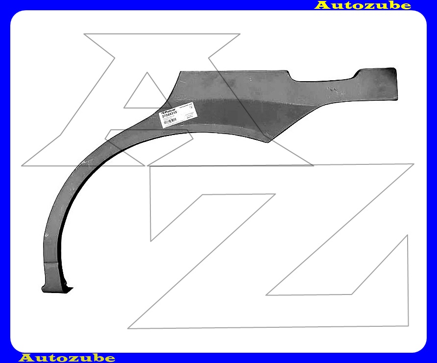 Hátsó sárvédő javítóív bal {POTRYKUS}