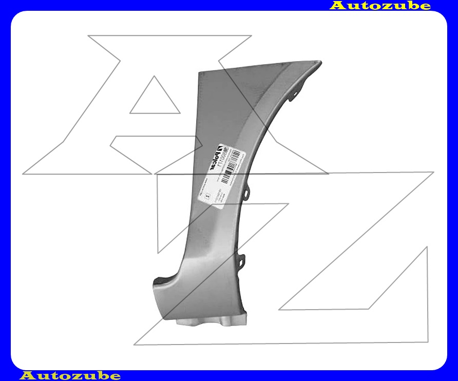 Első sárvédő hátsó alsó rész jobb  (javítólemez) {POTRYKUS}