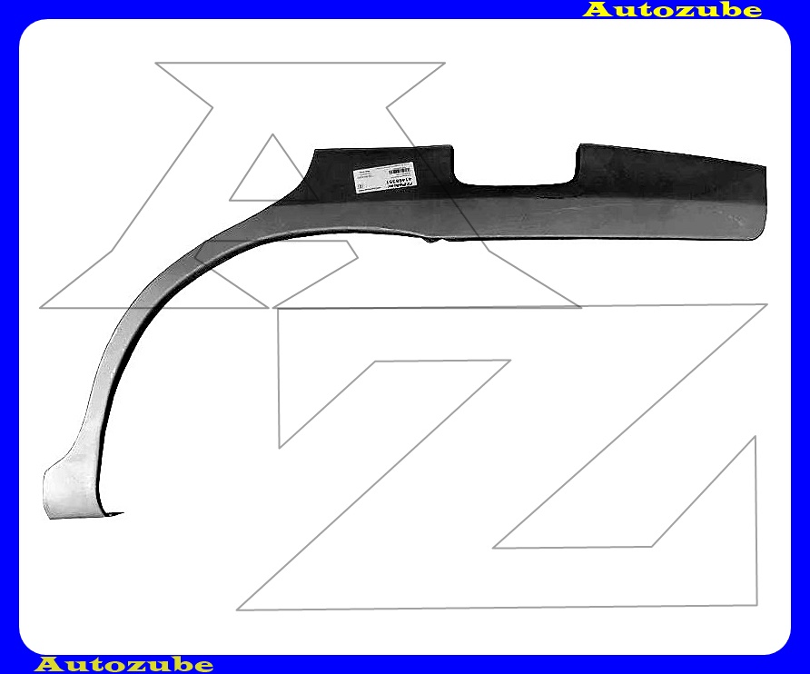Hátsó sárvédő javítóív bal {POTRYKUS}