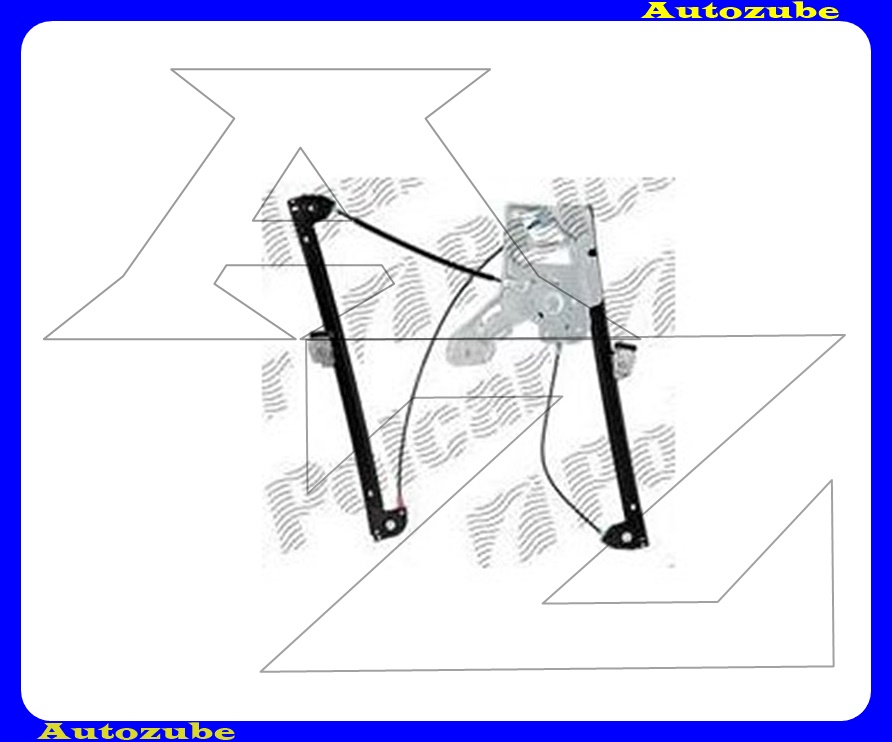 Ablakemelő szerkezet elektromos bal első (motor nélkül)