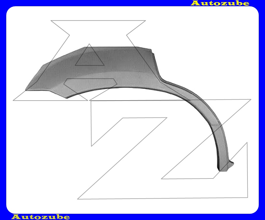 Hátsó sárvédő javítóív jobb {KLOKKERHOLM}