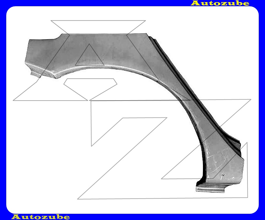 Hátsó sárvédő javítóív jobb {POTRYKUS}