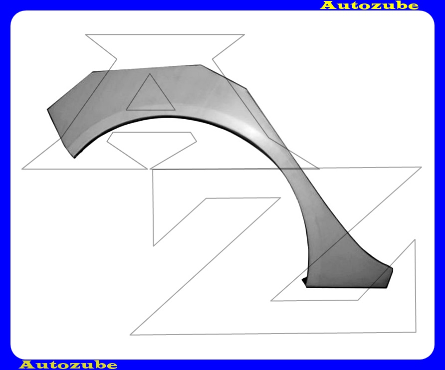 Hátsó sárvédő javítóív jobb 