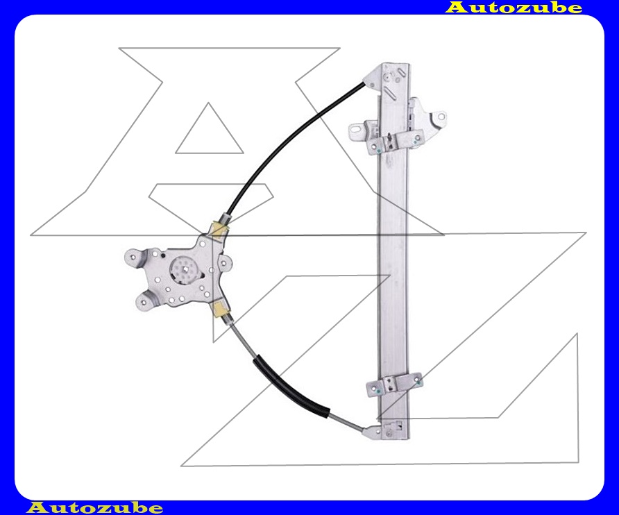 Ablakemelő szerkezet elektromos jobb első (motor nélkül)