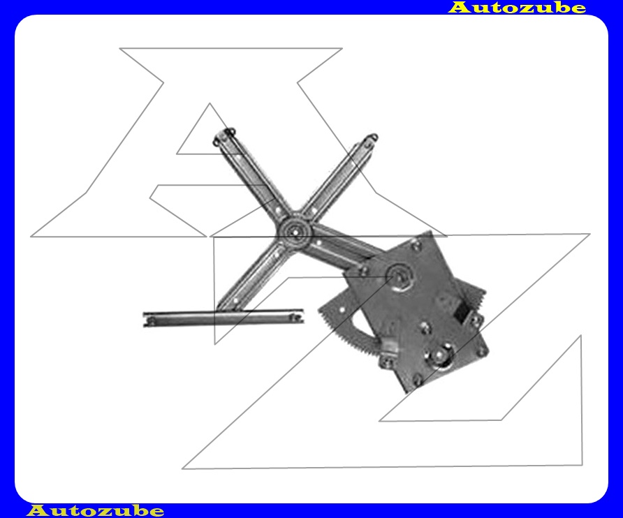 Ablakemelő szerkezet elektromos bal első (motor nélkül)