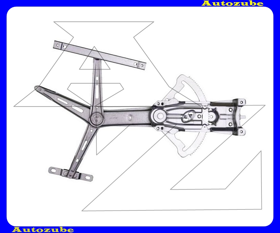 Ablakemelő szerkezet elektromos bal első (motor nélkül)