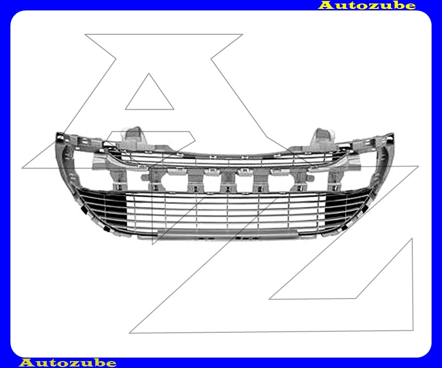 Első lökhárító rács középső (krómdíszléccel)