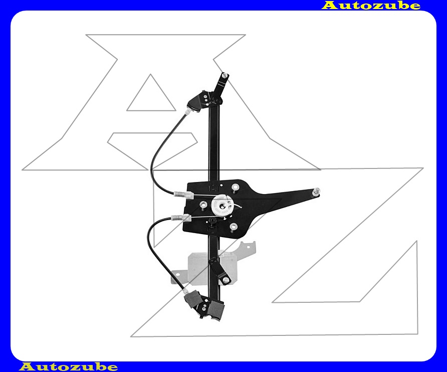 Ablakemelő szerkezet elektromos jobb első (motor nélkül)