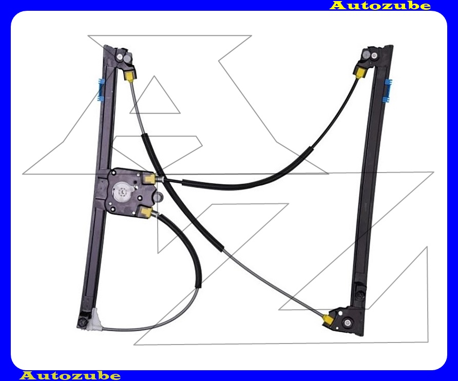 Ablakemelő szerkezet elektromos jobb első (motor nélkül)