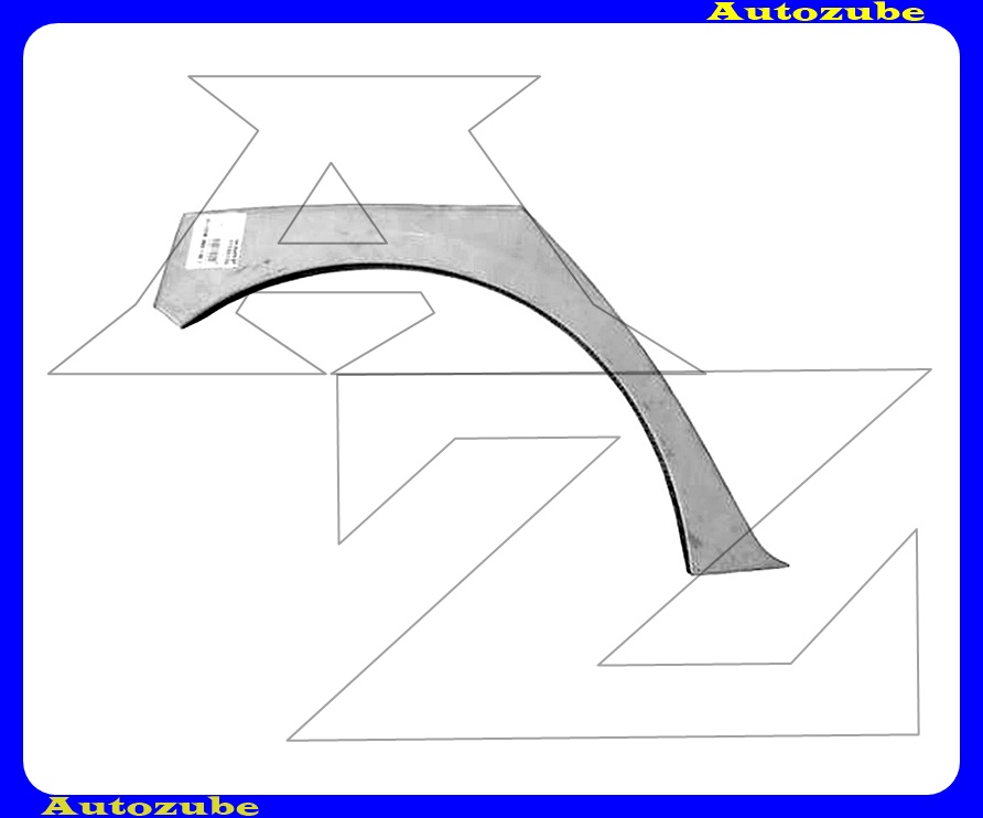 Hátsó sárvédő javítóív jobb 