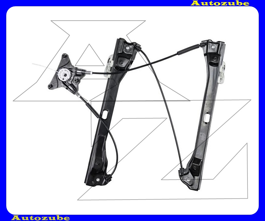 Ablakemelő szerkezet elektromos jobb első (motor nélkül)