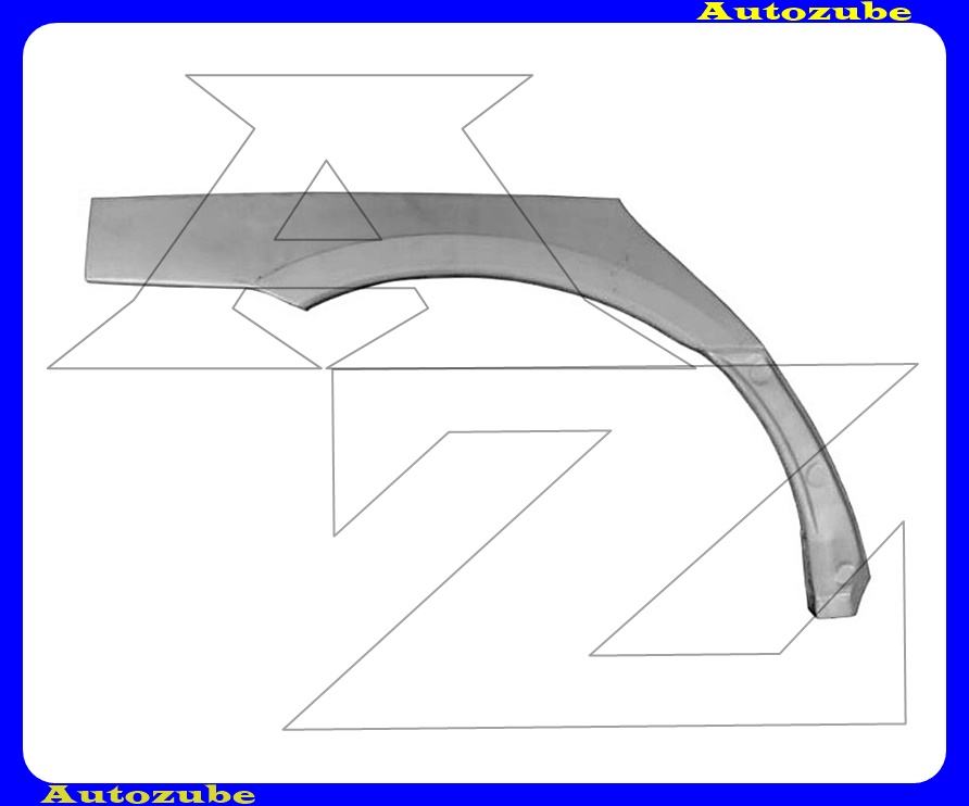 Hátsó sárvédő javítóív jobb {POTRYKUS}