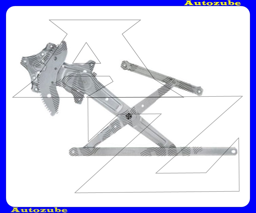 Ablakemelő szerkezet elektromos bal első (motor nélkül)