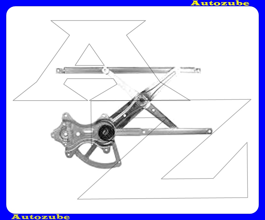 Ablakemelő szerkezet elektromos jobb első (motor nélkül)