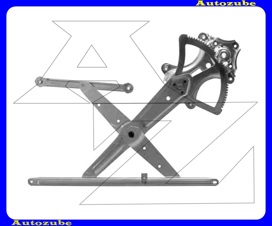 Ablakemelő szerkezet elektromos jobb első (motor nélkül)