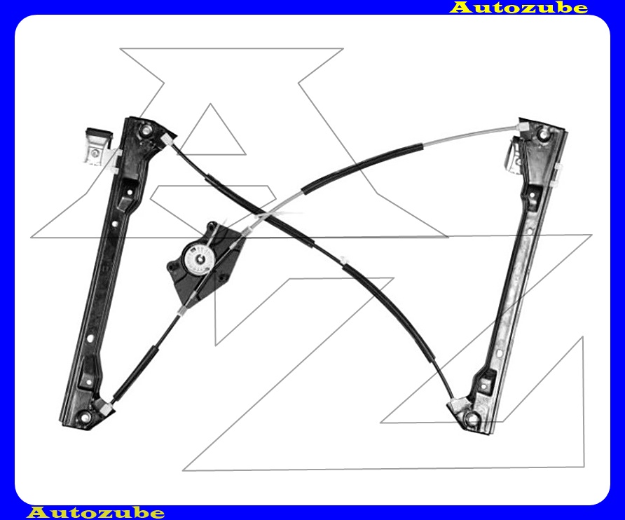 Ablakemelő szerkezet elektromos jobb első (motor nélkül)