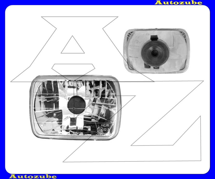 Fényszóró betét, oldalfüggetlen (H4) 200x142mm  {DEPO}